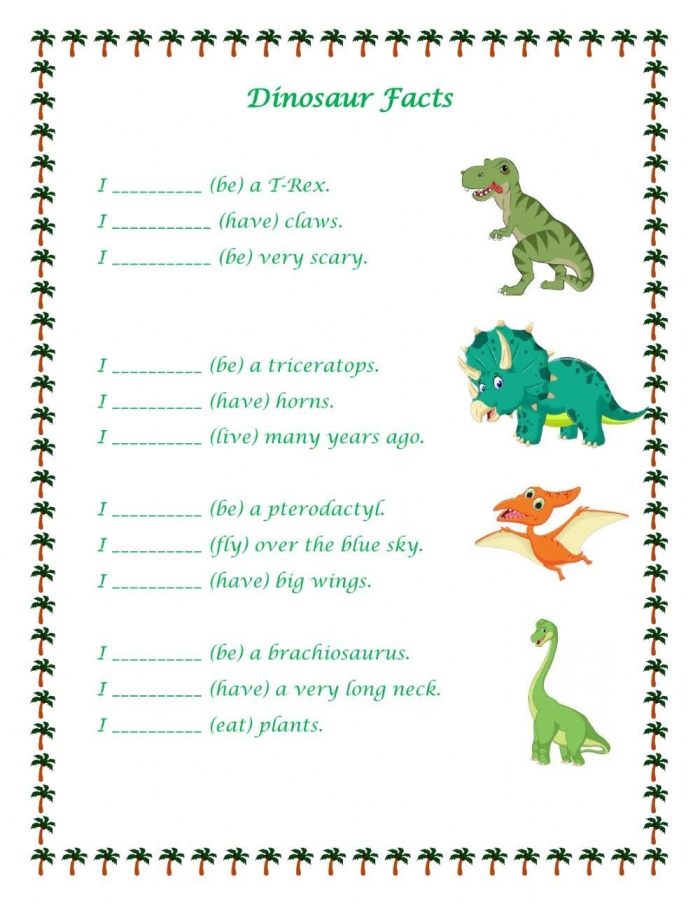 Educational worksheet designed to enhance fast math skills in young learners Dinosaur Fact Families multiplication and division worksheet for third graders