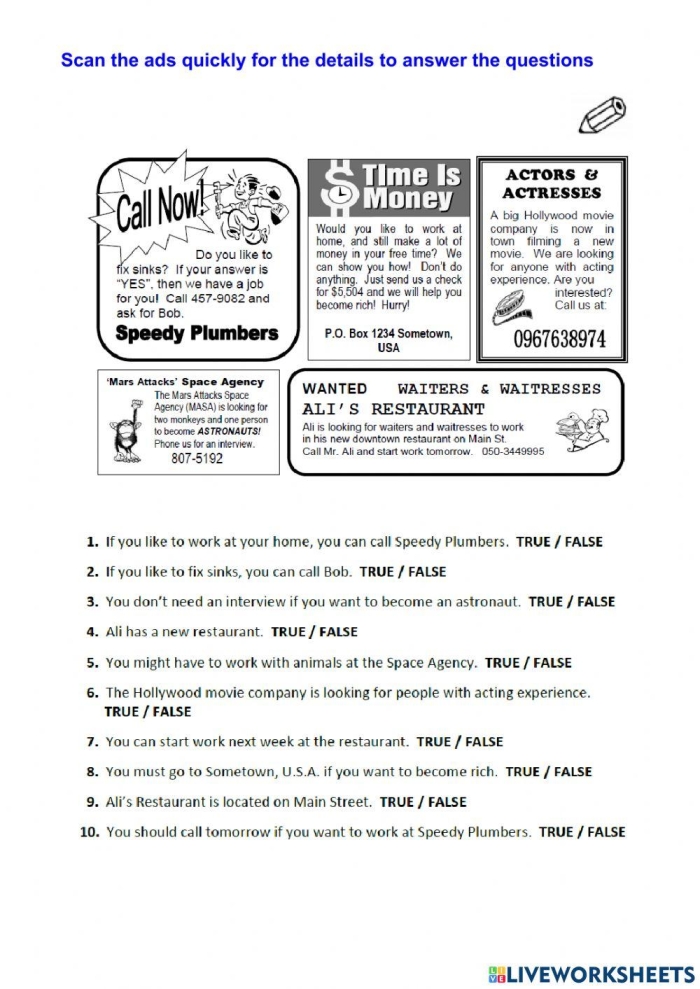 Discovering Details worksheet for fourth graders Worksheet for identifying adverbial phrases in nonfiction texts