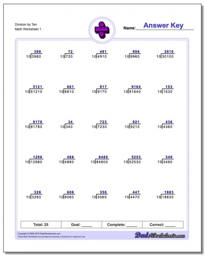 Division Factor Fun worksheet for third graders focusing on multiplication strategies. Engaging exercise illustrating how to approach division through multiplication questions.