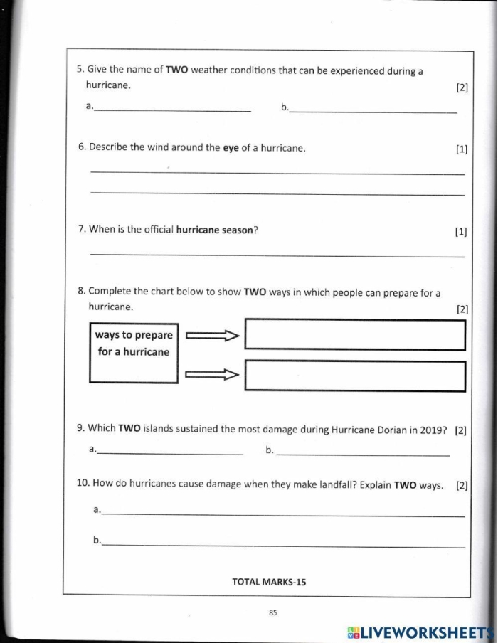 Educational resource on the incredible forces behind dust storms Dust Storms worksheet for fourth graders exploring the dynamics of dust storms