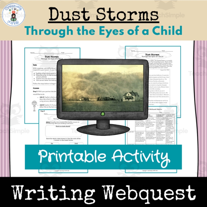 Engaging educational activity on dust storms for young learners Dust Storms worksheet for fourth graders exploring the impact of dust storms