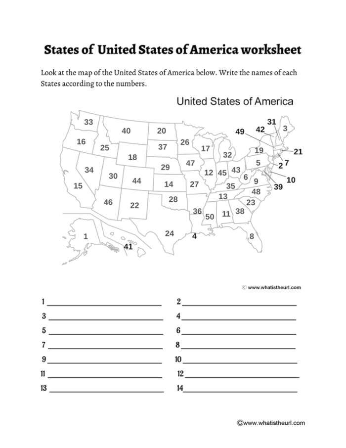 Interactive activity for identifying and naming the east coast states East Coast States worksheet for third graders to learn U.S. geography