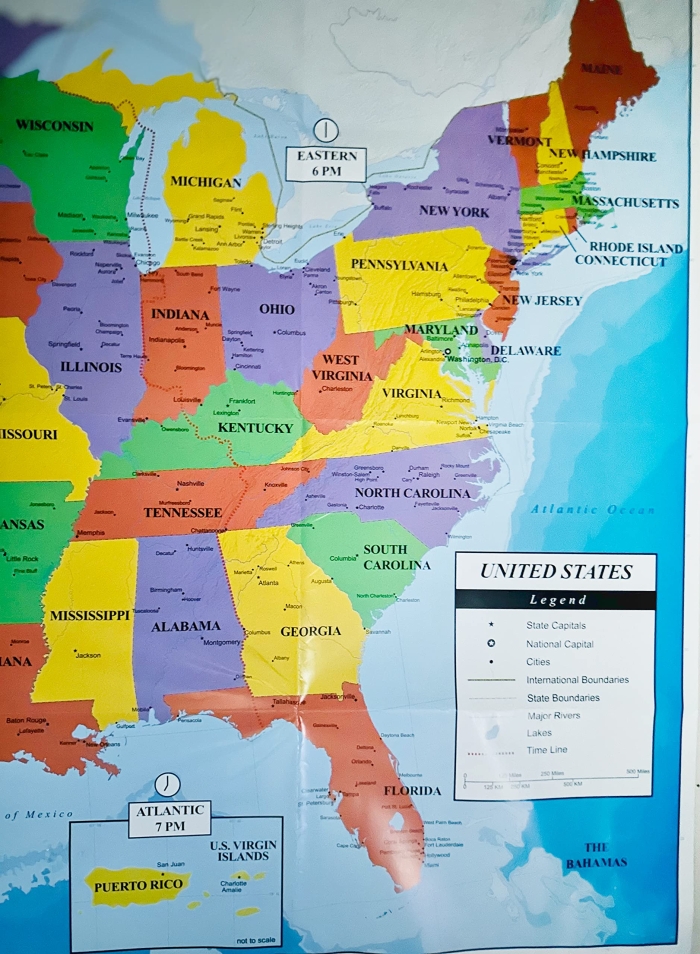 Interactive activity for identifying and naming the states along the East Coast East Coast States worksheet for third graders focusing on U.S. geography