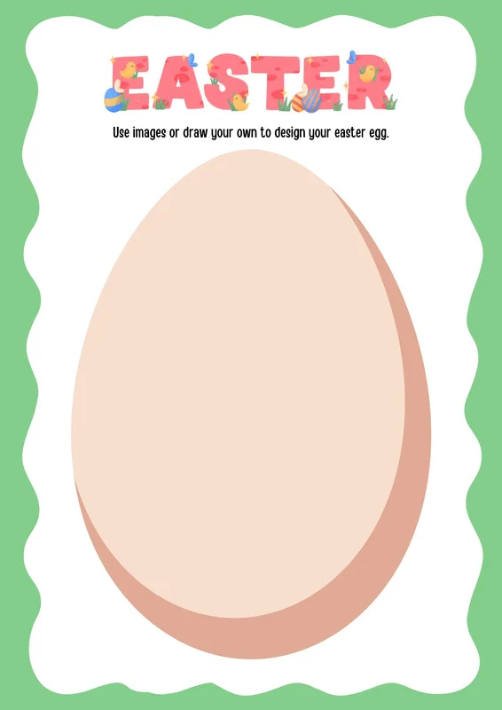 Fun Easter-themed pencil toppers for young learners to color and enjoy in grade two Second Grade Easter Egg Pencil Toppers worksheet with colorful designs to cut out and decorate pencils
