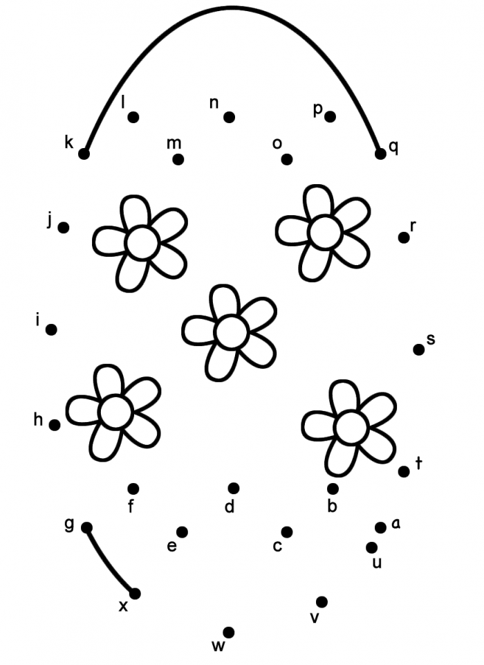 Easter Letter Maze worksheet designed for Pre-K children to learn the alphabet while having fun