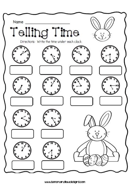 First Grade Easter Egg Subtraction Worksheet with colorful eggs for fun math practice