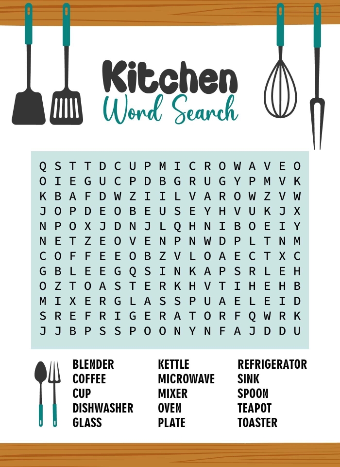 Engaging Easy Word Search: F, G, H worksheet for early literacy skills Fun word search worksheet featuring letters F, G, and H for kindergarten students
