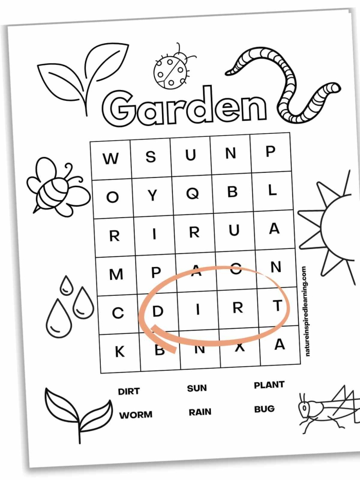 Interactive word search and coloring activity designed for young learners in kindergarten Colorful Easy Word Search F, G, H worksheet for kindergarten kids to enhance reading skills