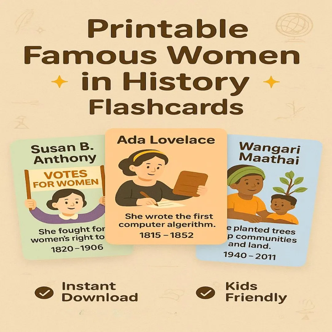 Famous Women in History Matching Activity for Elementary Students Fifth grade history worksheet showing famous American women matched with their historical accomplishments and contributions