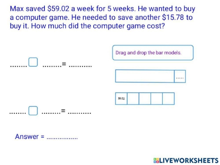 First Grade Word Problem Challenge worksheet featuring farm-themed two-digit addition and subtraction