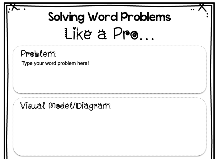 First Grade Word Problem Challenge worksheet featuring farm-themed two digit addition and subtraction
