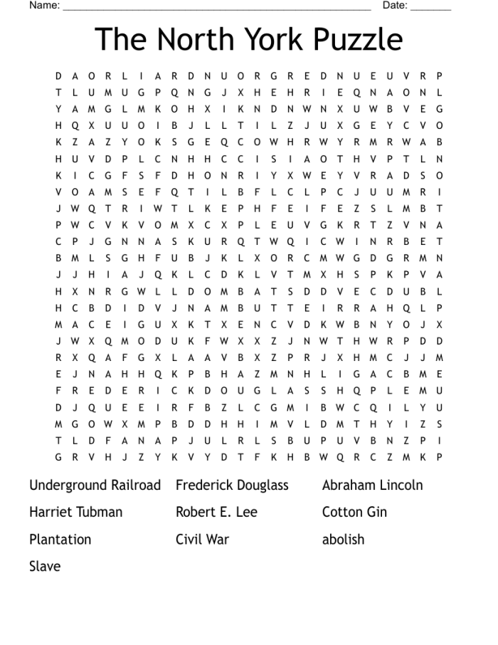 Civil War Word Search worksheet focused on famous generals and key terms Fifth grade Civil War generals word search puzzle for grammar practice