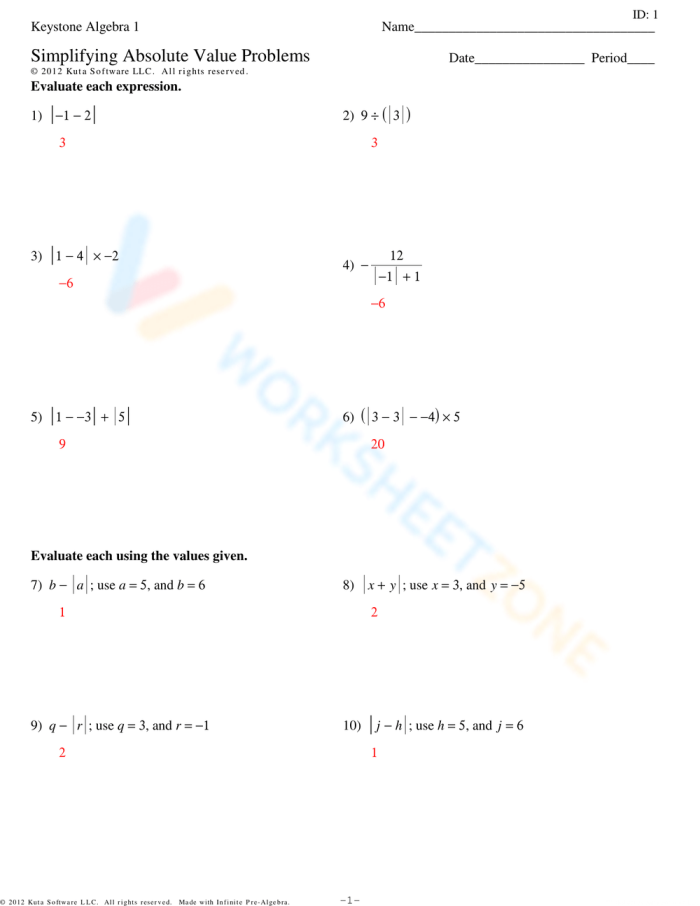 Fifth grade math worksheet showing exponent practice problems with base numbers and exponential notation for addition concepts