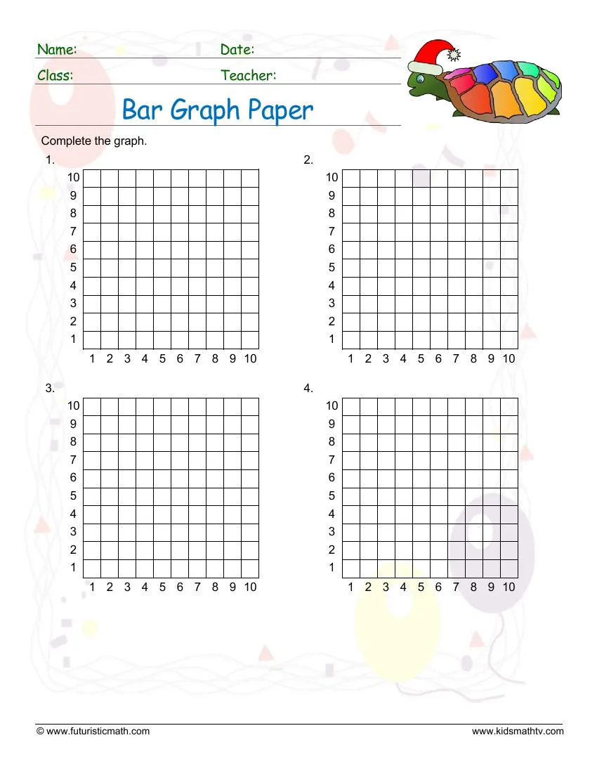 Printable graphing paper worksheet for fifth graders to enhance their geometry skills