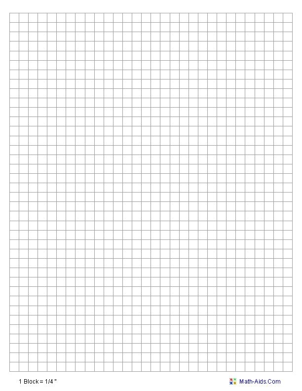Printable graphing paper worksheet for fifth-grade geometry students