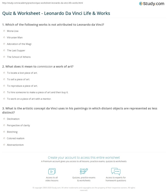 Students engaged in creating art inspired by Leonardo da Vinci's techniques