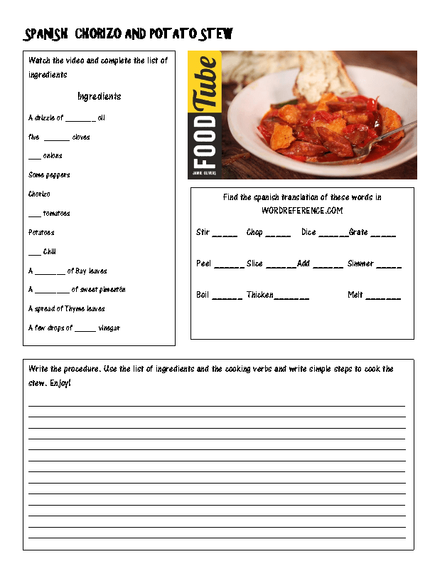 Engaging image of a recipe conversion worksheet designed for young learners Recipe Conversion worksheet for fifth graders to practice fraction multiplication in cooking
