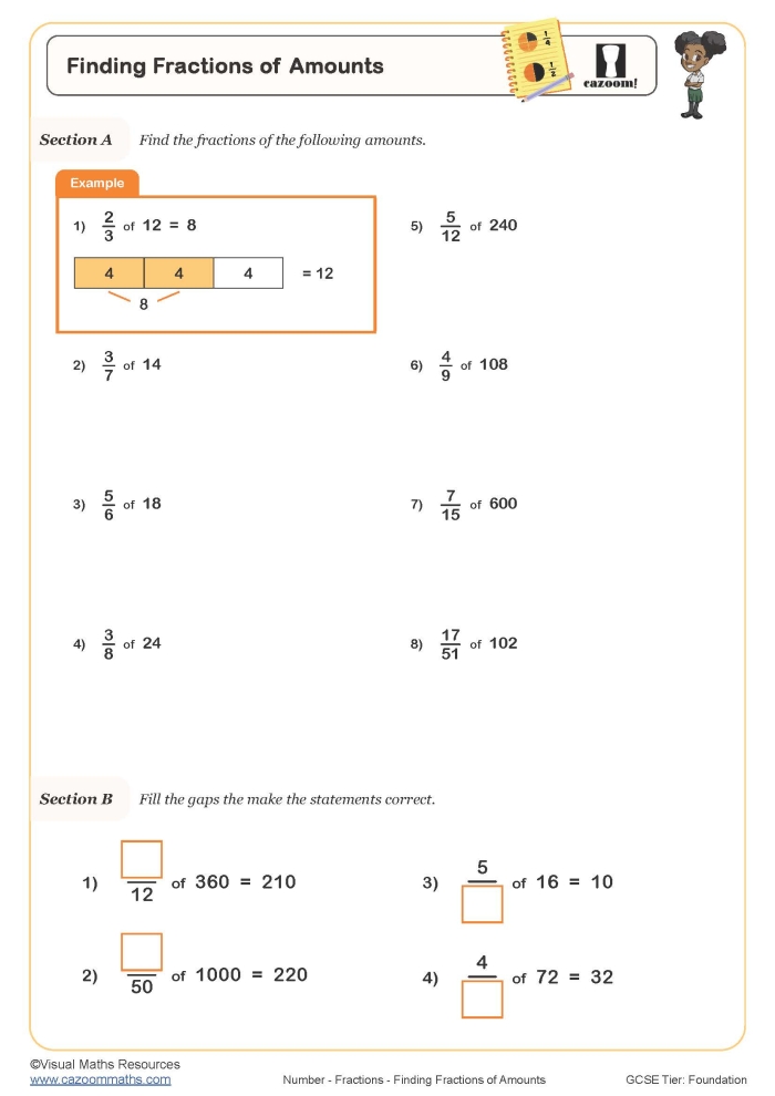 Worksheet showing Fraction Math: Find the Reciprocal practice for fifth graders