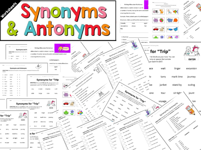 Kids engaging with a fun worksheet on synonyms and antonyms for vocabulary building