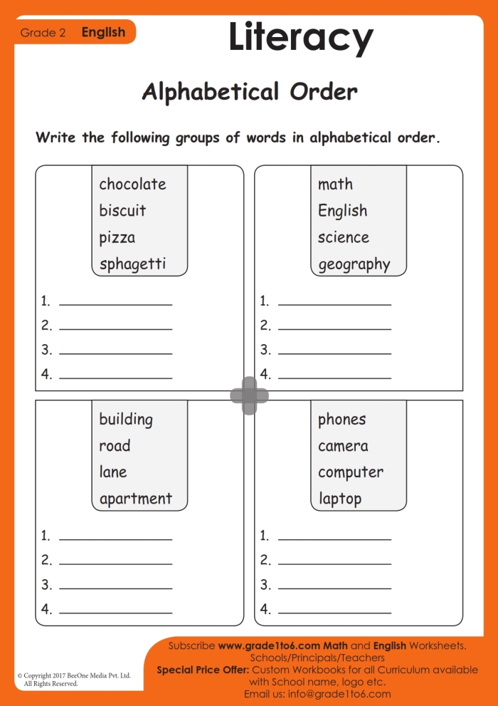 Engaging ABC Order worksheet for young learners to enhance letter recognition Colorful worksheet for first graders to practice ABC order skills