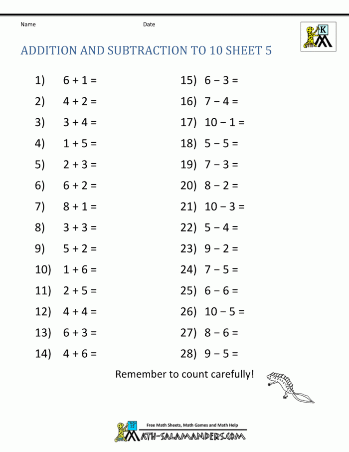 Worksheet for first graders focused on adding 10 to two-digit numbers in a geography context