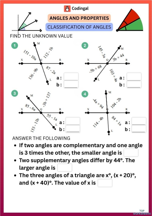 Explore angles with this engaging Let's See Those Angles activity for young learners First Grade worksheet featuring colorful shapes for counting and identifying angles