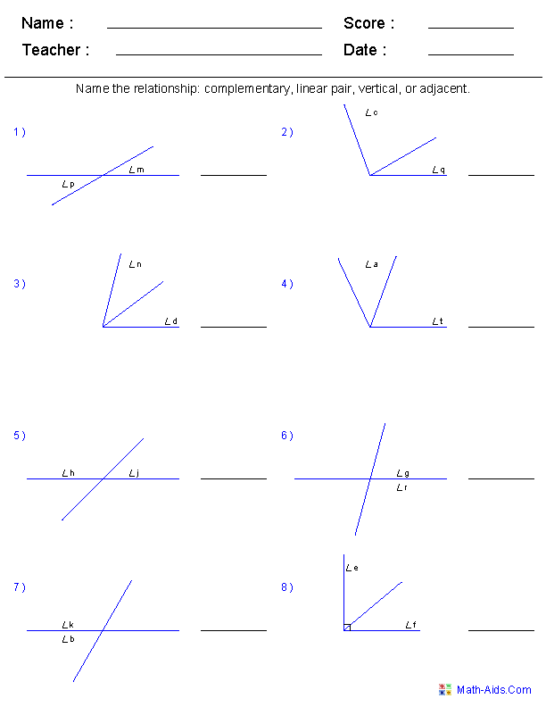 Let's See Those Angles! activity sheet for practicing angle recognition in young learners First Grade worksheet featuring colorful shapes to help students identify and count angles