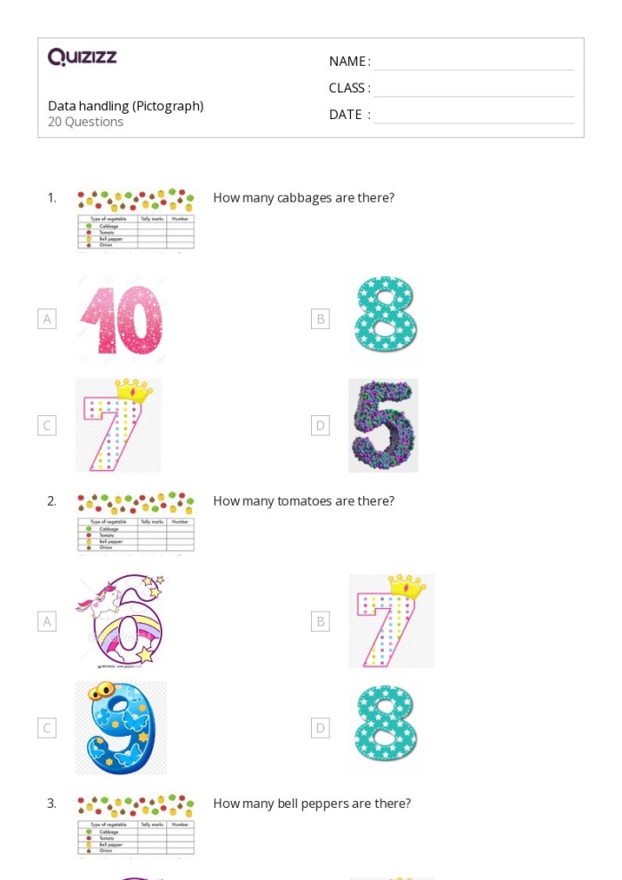 First grade worksheet on using data for adding and interpreting information. Engaging activities for young learners to organize data effectively.