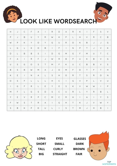 Exploring descriptive language with the What Does It Look Like? worksheet for young learners, image 22 First Grade worksheet focusing on adjectives and describing words in the What Does It Look Like? series