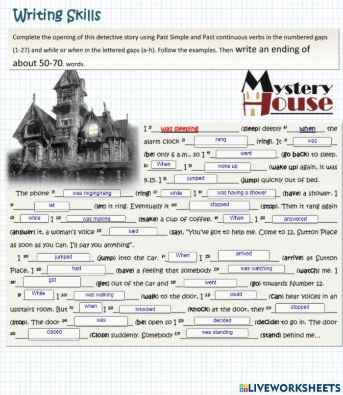 How Does it End? worksheet for enhancing reading comprehension skills Worksheet for first graders to practice predicting story endings in geometry