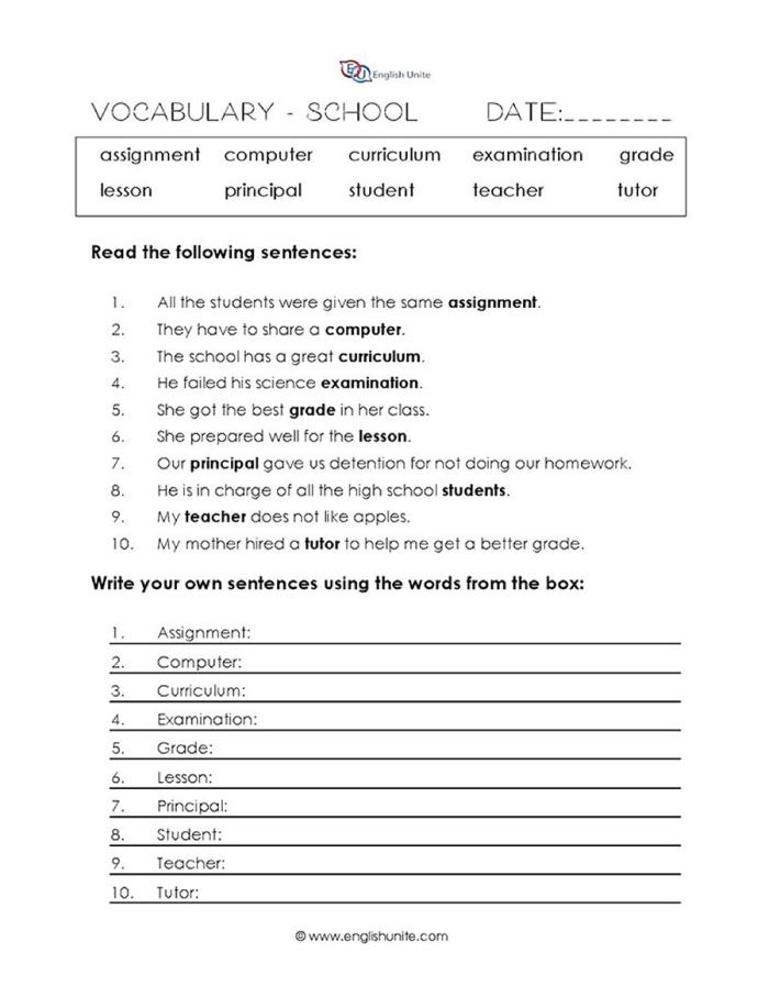 First Grade Data and Graphing Glossary Practice Worksheet Image 18 Glossary worksheet for first graders to enhance information locating skills