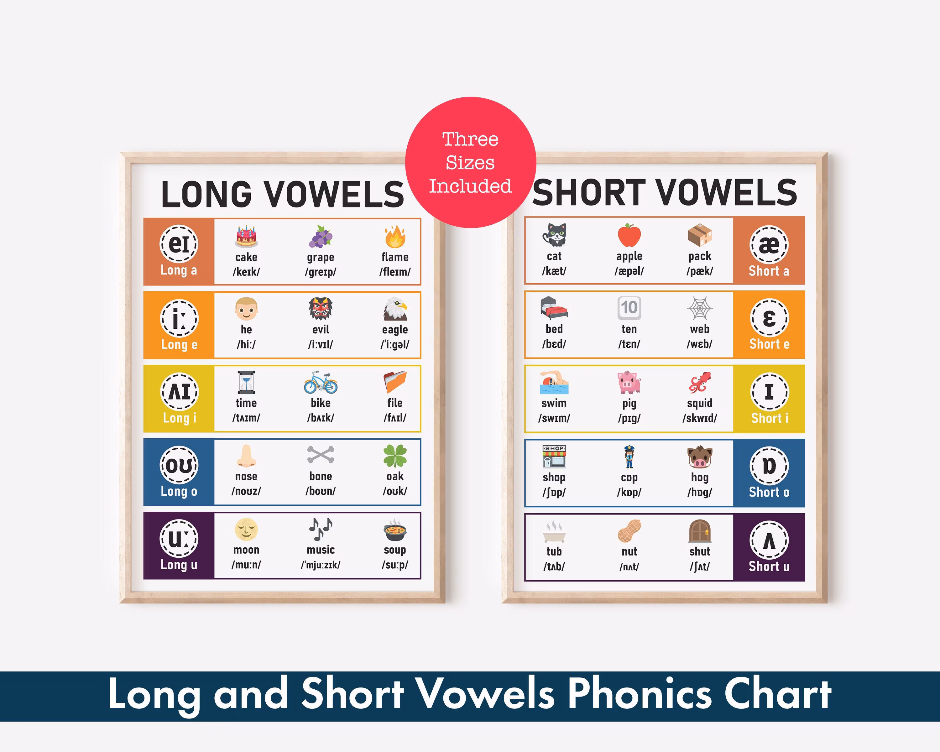 Worksheet featuring first graders matching words and pictures that demonstrate the long U sound