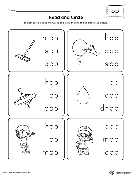 Image 10 for Made Up Words worksheet in Grammar and Mechanics for first graders First grade Made Up Words worksheet focusing on distinguishing sight words from nonsense words