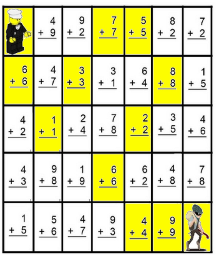 Engaging math activity that encourages kids to enjoy addition while navigating a maze Math Maze worksheet designed for first graders to practice time and money concepts