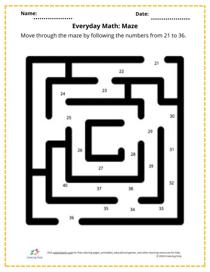 Time and Money worksheet for First Grade First grade Math Maze worksheet for practicing addition skills related to time and money. Engaging activity that motivates kids to enhance their math abilities.