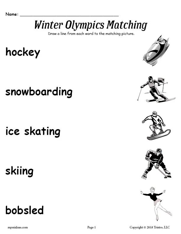First Grade Olympic Timeline worksheet featuring key historical events with fractions