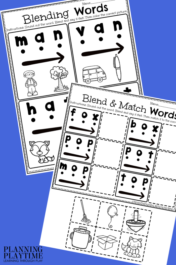 Phonics activity for young learners on consonant blends in subtraction context, worksheet 24 First Grade subtraction worksheet focusing on blending consonants to improve phonics skills