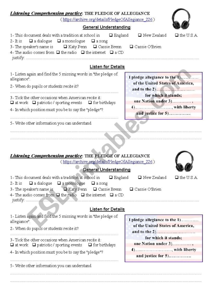 Pledge of Allegiance Coloring Sheet for Beginning Readers First grade students coloring and learning the Pledge of Allegiance with phonics activities