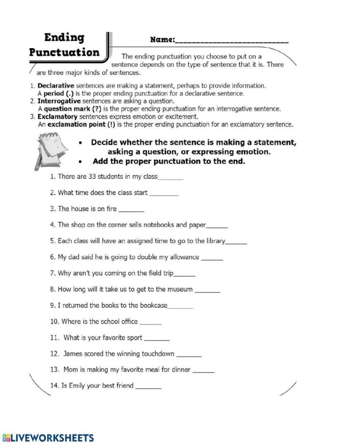 Geometry worksheet for First Grade Worksheet for first graders to enhance reading comprehension through story predictions. How Does it End? worksheet for geometry learning.