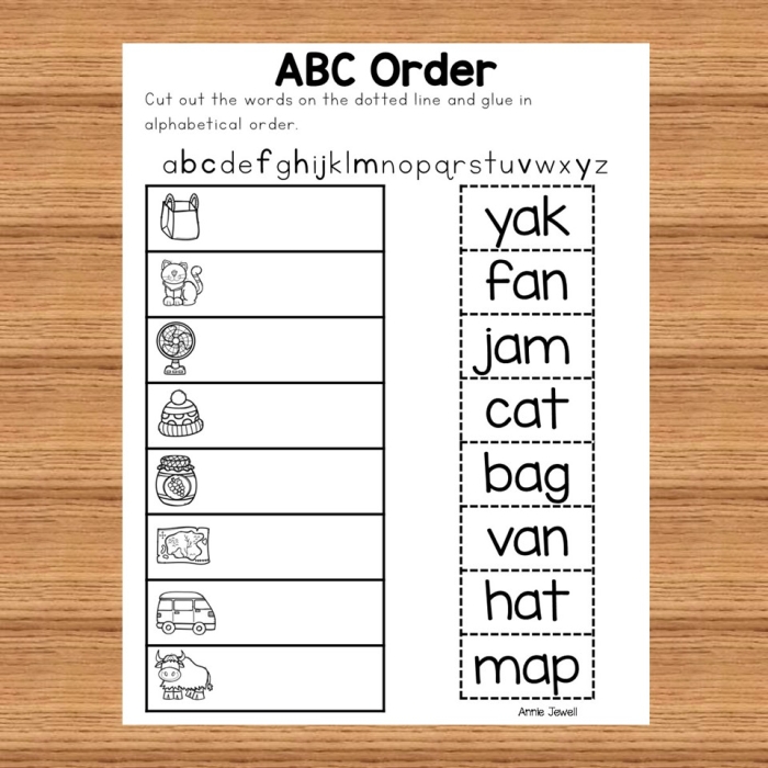 Worksheet image for short "A" vowel practice in first grade phonics First grade phonics worksheet featuring activities for identifying short "A" vowel sounds and writing words