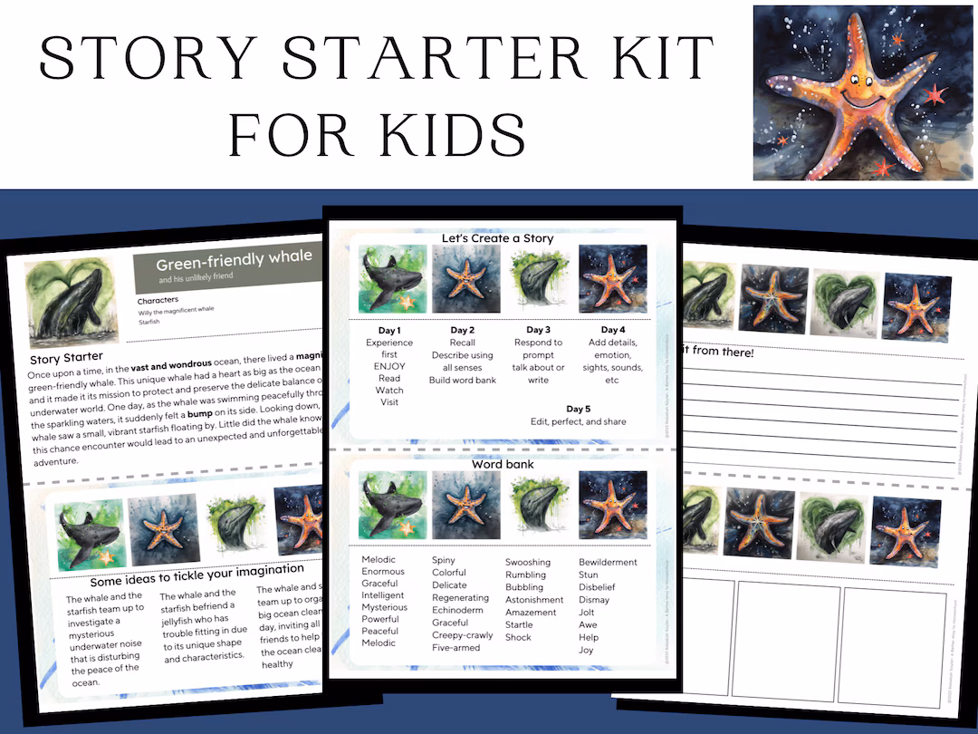 Inspire creativity with the Story Starters: What's Going On? multiplication worksheet Silly story writing worksheet for first graders featuring engaging story starters