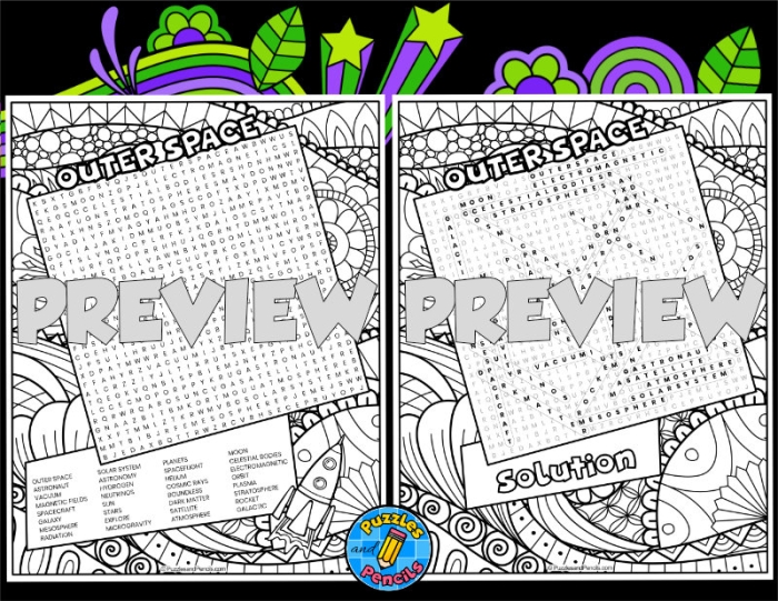 Explore subtraction and space words in this fun Outer Space word search activity for first graders First Grade subtraction Outer Space Word Search worksheet with space vocabulary