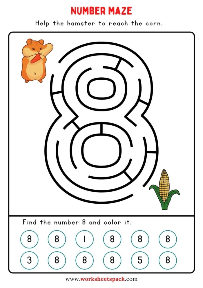 Exciting Math Maze activity that encourages kids to enjoy adding while having fun First grade Math Maze worksheet focused on time and money concepts for engaging addition practice