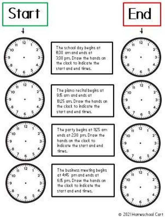 Engaging Telling Time Practice for First Graders Worksheet Number 5 First Grade Telling Time Word Problems Worksheet with clocks and story problems