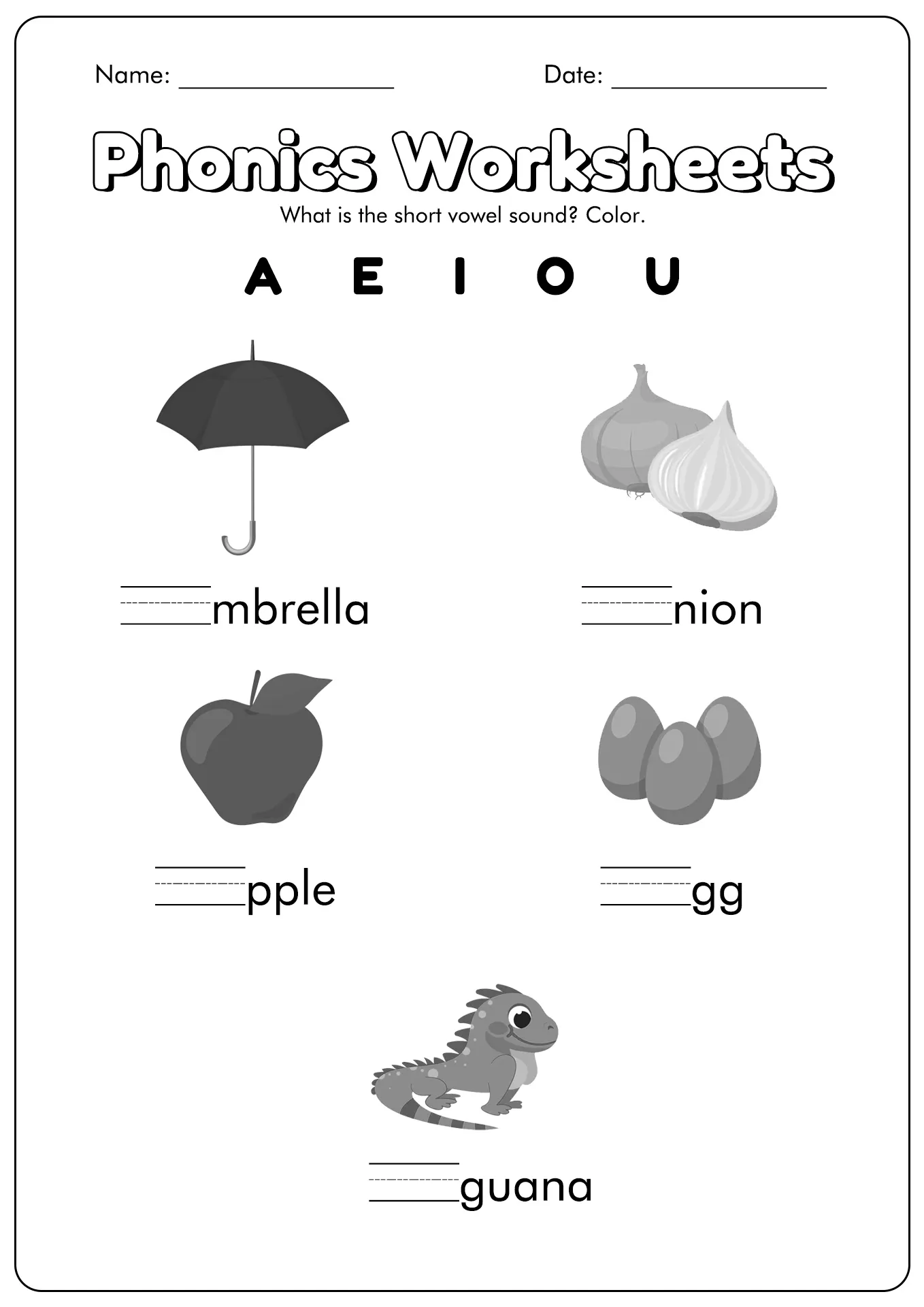 First Grade geography worksheet focusing on Y as a vowel in tricky words