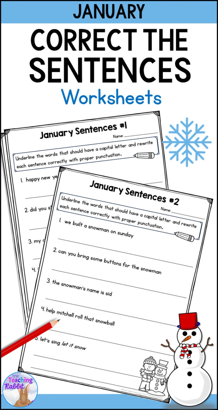 Fix the sentences activity for young writers focusing on pets Worksheet for first graders to correct sentences about pets