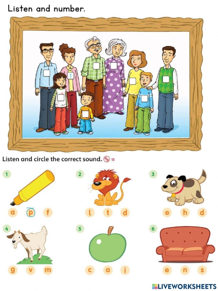 Kindergarten worksheet featuring The Four Friends poem by A.A. Milne with reading questions