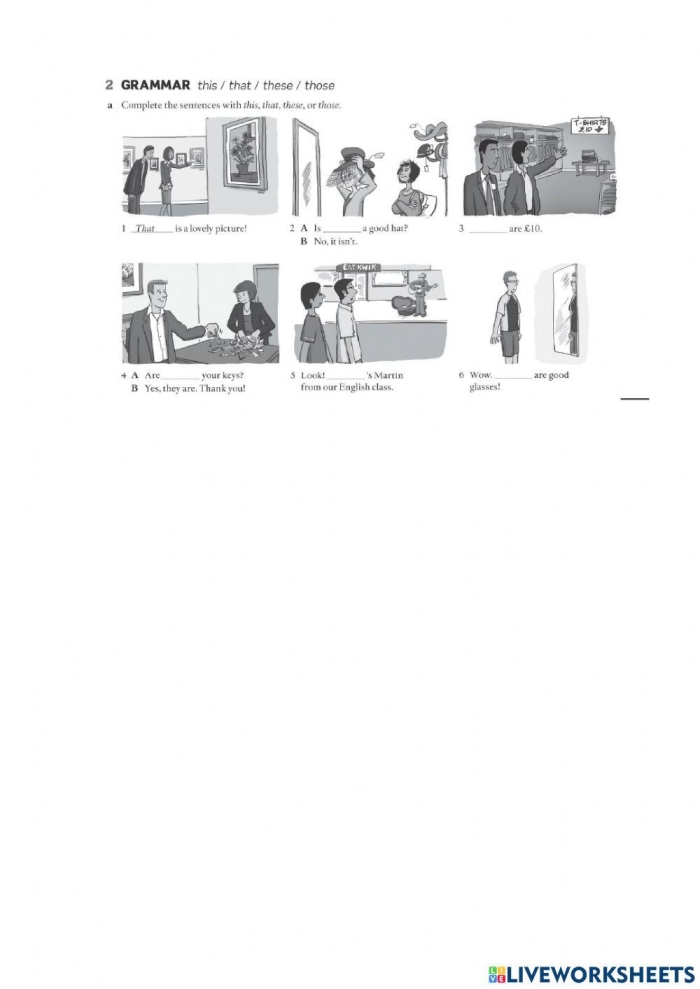 Awesome Articles Grammar Practice Sheet for Elementary Learners Fourth grade students circling articles in quotes from Bud Not Buddy worksheet exercise 17