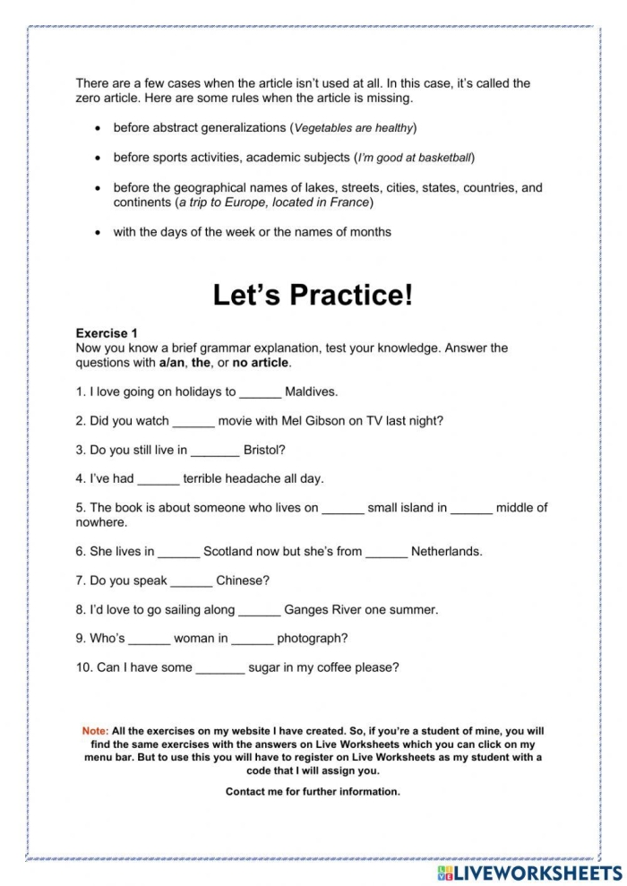Awesome Articles Worksheet 9: Circle the Articles in Literature Quotes Fourth grade worksheet showing sentences from Bud, Not Buddy with articles highlighted for grammar practice