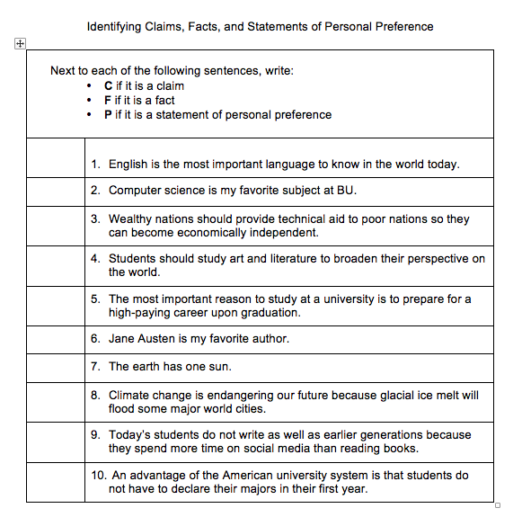 Reading worksheet for Fourth Grade Worksheet designed to help fourth graders learn to formulate and support claims with evidence in reading. Visual representation of the "Make a Claim" activity for student engagement.